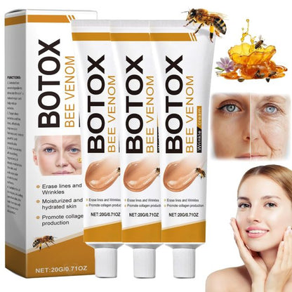 Botox Bee Venom Wrinkle Removal Cream, Natural Moisturiser Firming & Wrinkle-Reducing Deeply Nourishes Face Skin